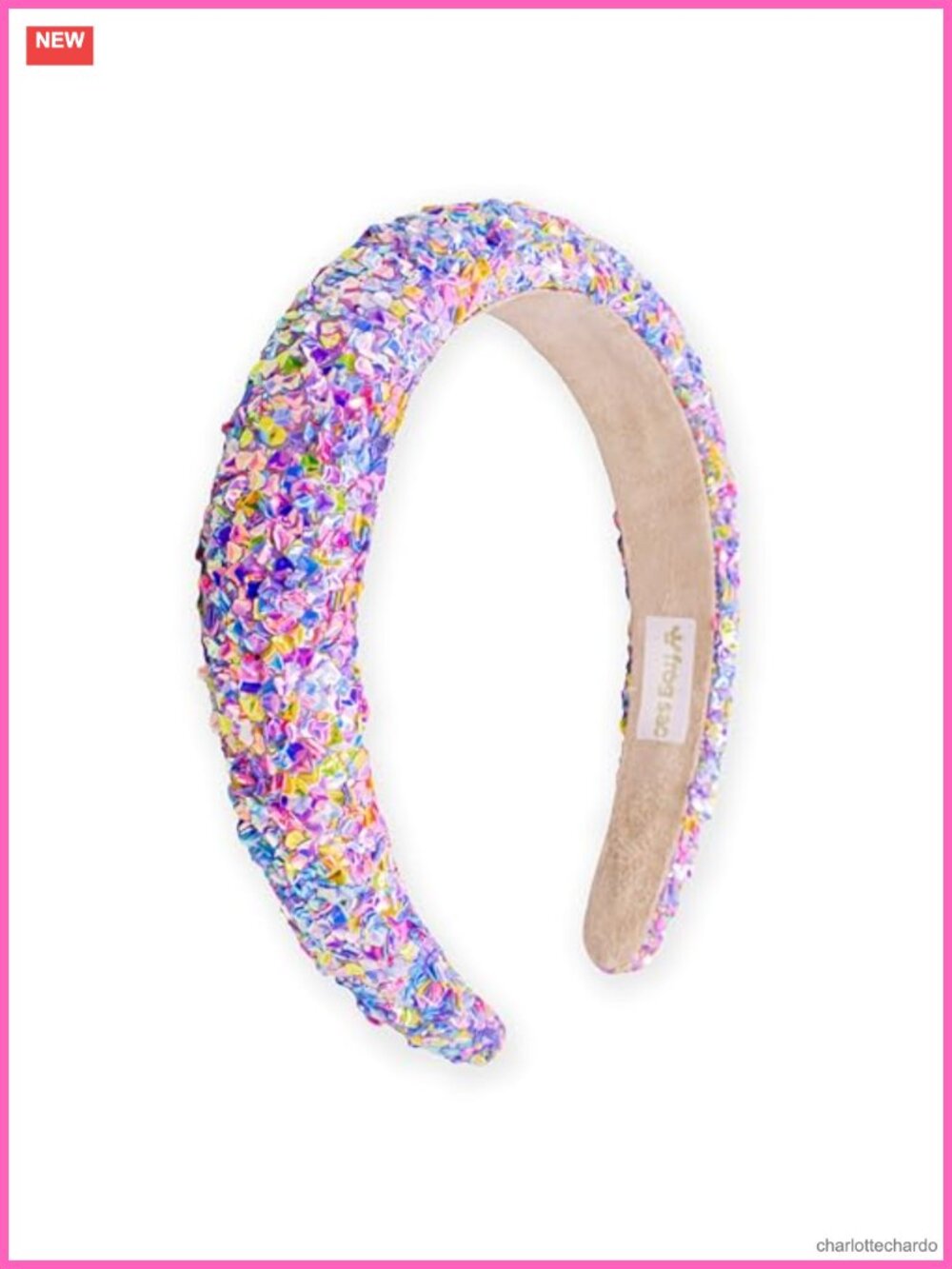 Sequin Headband Girls Puffy Sparkly Non Slip Hair Accessory Kids